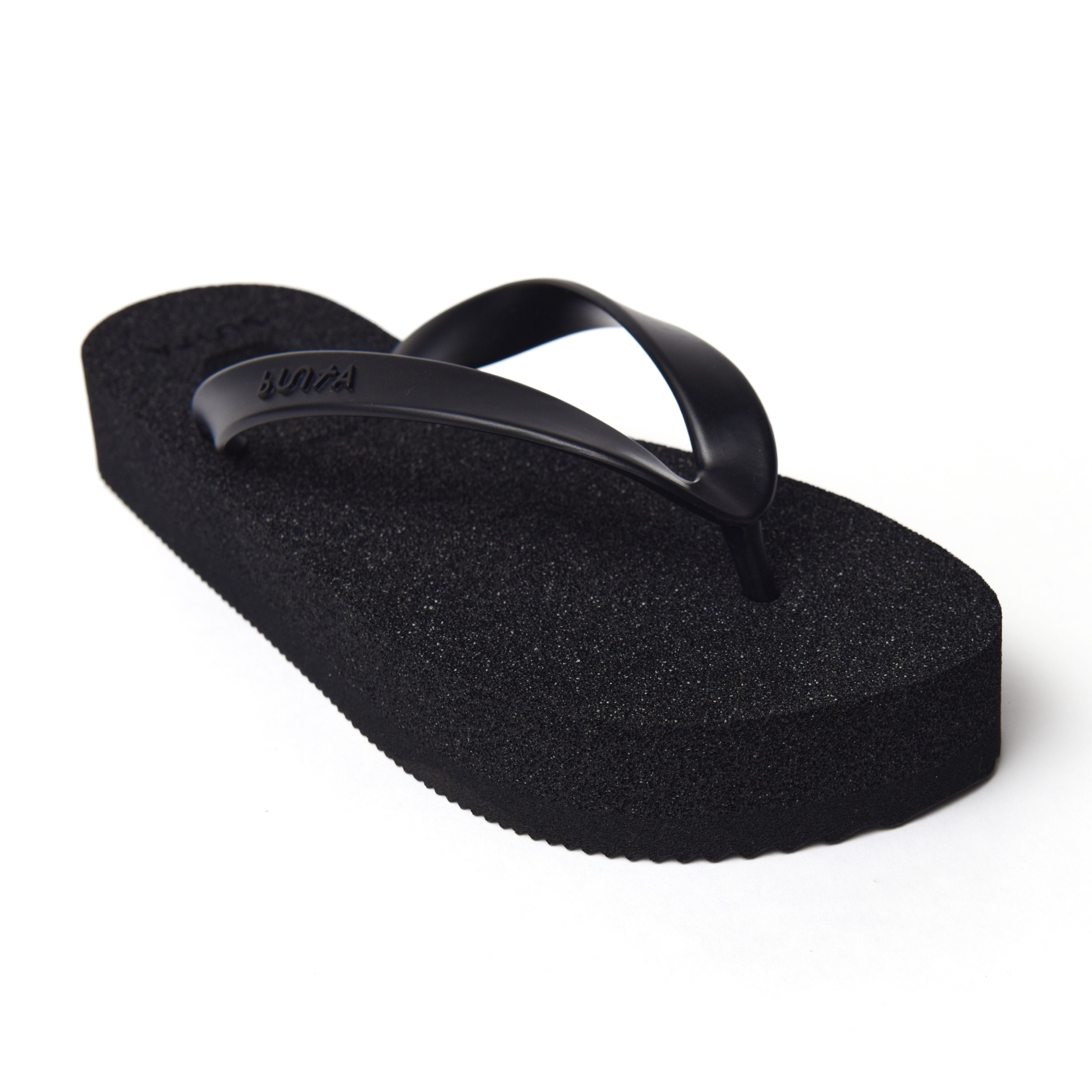 buntA b-sandal smooth black